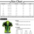 thumbnail image 3 of Summer Men's Short Sleeved Cycling Suit 3D Printed Elastic Tight Top XL, 3 of 5