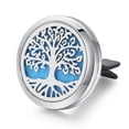 thumbnail image 1 of Árbol De La Vida Difusor De Coche Ambientador Aromaterapia Aceite Esencial Clip De Ventilación - Flor1pc-plata, 1 of 1