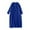 Blue, variant on hotojiny Plus Size Spring Clothes for Women Crew Neck Button down Shirt Dress Loose Long Sleeve Beach Cover up Dress with Pockets