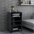 thumbnail image 1 of vidaXL Sideboard Grey 57x35x90 cm Engineered Wood, 1 of 4