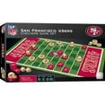 thumbnail image 2 of MasterPieces Family Game - NFL San Francisco 49ers Checkers - Officially Licensed Board Game for Kids & Adults, 13" x 21", 2 of 5