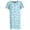 Blue, variant on 5 More Minutes Peaches Short Sleeve Night Shirt (Women)