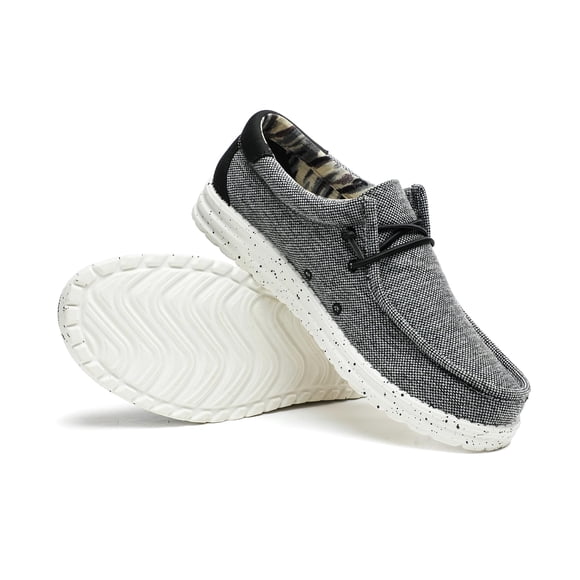 Mocasines casuales lavables a máquina para hombre, ligeros, con suela suave, cómodos y transpirables, para caminar y viajar, para hombres y adolescentes, EE. UU. 12