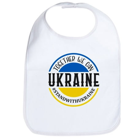 

CafePress - Together We Can Ukraine - Cute Cloth Baby Bib Toddler Bib