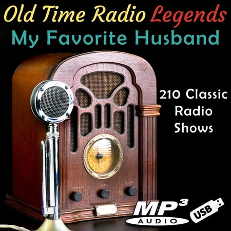Old Time Radio Legends My Favorite Husband on USB Flash Drive