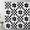 Black and White, variant on NEONWE Orange Checkered Floral Shower Curtain Cute Flower Funny Modern Minimalist Pattern Bathroom Shower Curtain Decor, Polyester Waterproof Fabric with 12 Pack Plastic Hook 72" X 72"
