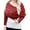 Red, variant on TYGHBN Ladies Fashion Casual Autumn Winter Outdoor Solid Color Hollow Thickened Comfortable Double Sleeve Shawl Scarf Scarf with Sleeve Sweater Scarf Wrapping Scarf for Hair Scarf with Pom Oriental