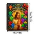 thumbnail image 2 of 2025 Inspirational Pocket Hug Advent Calendar Featuring Stained Glass Art Daily Countdown Tradition For Family, 2 of 5