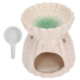 thumbnail image 1 of Essential Oil Burner Ceramic Aromatherapy Furnace Stove Candle Holder Home DecorWhite, 1 of 5