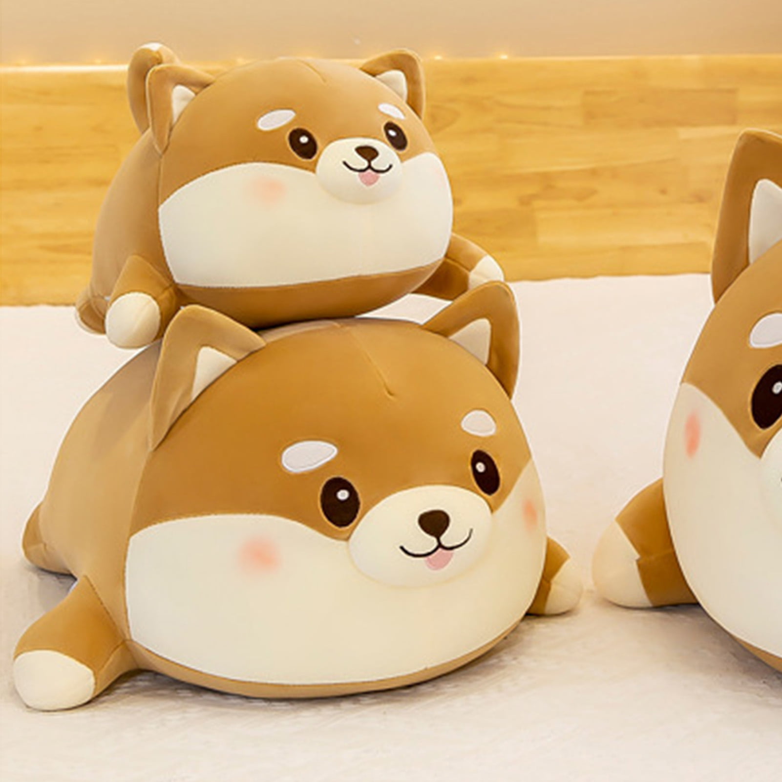 35cm Cute Fat Shiba Inu Dog Plush Toys Stuffed Soft Kawaii Animal Cartoon Pillow 