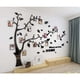 thumbnail image 4 of Pegatinas de pared para hacer tú mismo, mural decorativo con historia del árbol genealógico con fuerte adherencia, fácil de aplicar para darle un aspecto refrescante a tu sala de estar o dormitorio, 4 of 5