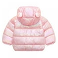thumbnail image 2 of 2-7Y Toddler Boys Girls Hooded Coats Jackets, BULLPIANO Kids Winter Warm Puffer Down Jacket Outerwear, 2 of 4