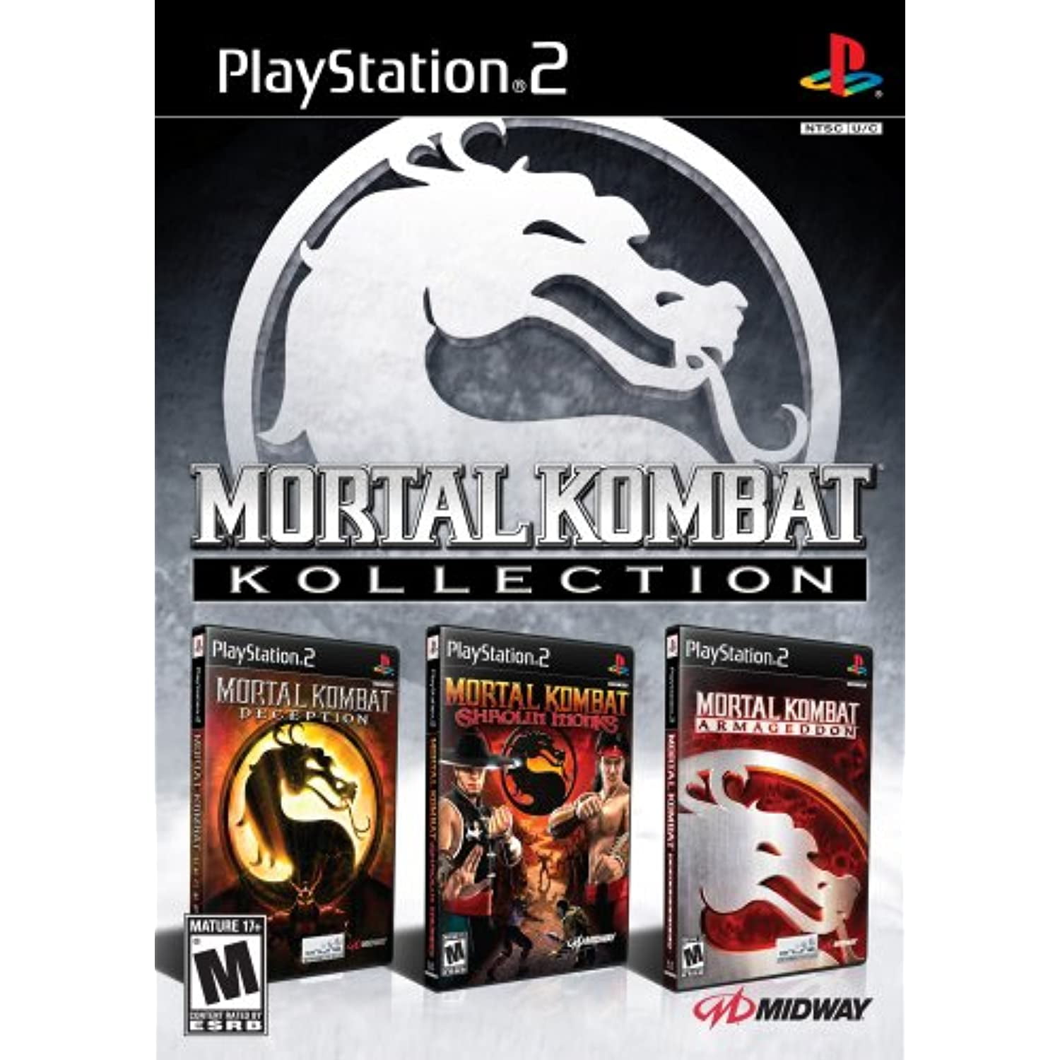 Mortal Kombat Kollection (Deception, Shaolin - Playstation 2 - Walmart.com