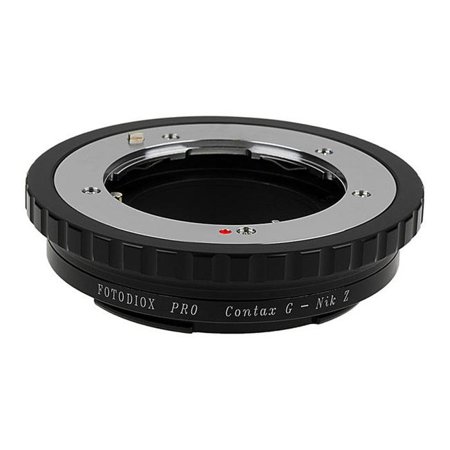 UPC: 0847372046713 | Fotodiox CG-NikZ-PRO Lens Mount Adapter with Contax G SLR Lenses to Nikon Camera Bodies