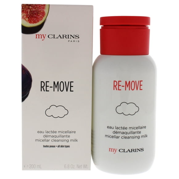 Re-Move Micellar Cleansing Milk by Clarins for Women - 6.8 oz Cleanser