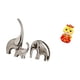 thumbnail image 5 of Figuras De Cerámica De Elefante Y Serpiente, Escultura Coleccionable De Animales, Adorno Para El Hogar, Estantería, Librero, Soporte De TV, Artesanía Feng Shui Del Año Nuevo Chino 2025,, 5 of 8
