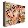 thumbnail image 2 of Trademark Art "Clement Bicycles, 1889" Canvas Wall Art, 2 of 2