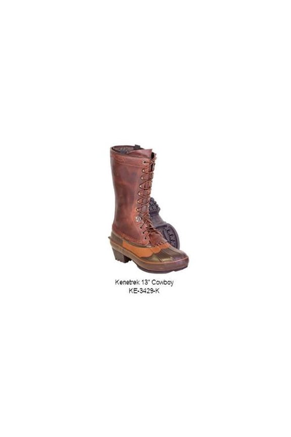 13 in. Cowboy Boots, Brown, Tall Pac with Cowboy Outsoles, Fits in Stir