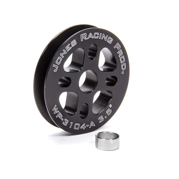Jones Racing Products WP-3104-A-3.500 3.5 in. V-Belt Alternator Drive Pulley