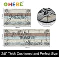 thumbnail image 2 of Anti Fatigue Kitchen Mat Set of 2 Non Slip Cushioned Kitchen Mats for Floor Waterproof Farmhouse Kitchen Rugs and Mats Set Comfort Standing Desk Mat Carpet for Sink,Office,Laundry, 2 of 5
