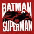 thumbnail image 2 of Batman Vs Superman Silhouette Fight Unisex Adult T Shirt For Men And Women, 2 of 7