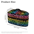 thumbnail image 6 of HELLHERO Rainbow Leopard Print Polyester Protective Case Ironing Machine Storage Bag, Case Only, 6 of 6