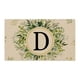 thumbnail image 1 of Felpudos con letras para puerta delantera,decoración Floral,felpudos con iniciales,entrada al aire libre,decoración de apellidos para el hogar,interior y exterior, 1 of 3