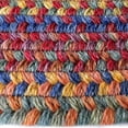 thumbnail image 5 of "Capel American Heritage Braided Area Rug - 3ft Round Multi-color Indoor Rug for Living Room", 5 of 5