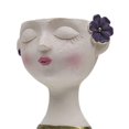 thumbnail image 3 of GROWTH TANK Planters pot Bud Holder Room Human Head Statues Blue, 3 of 3
