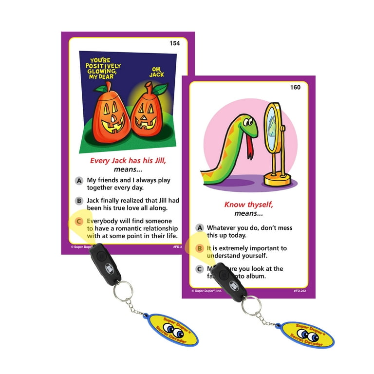 Super Duper Publications | Focus on 320 Idioms & Proverbs Secret
