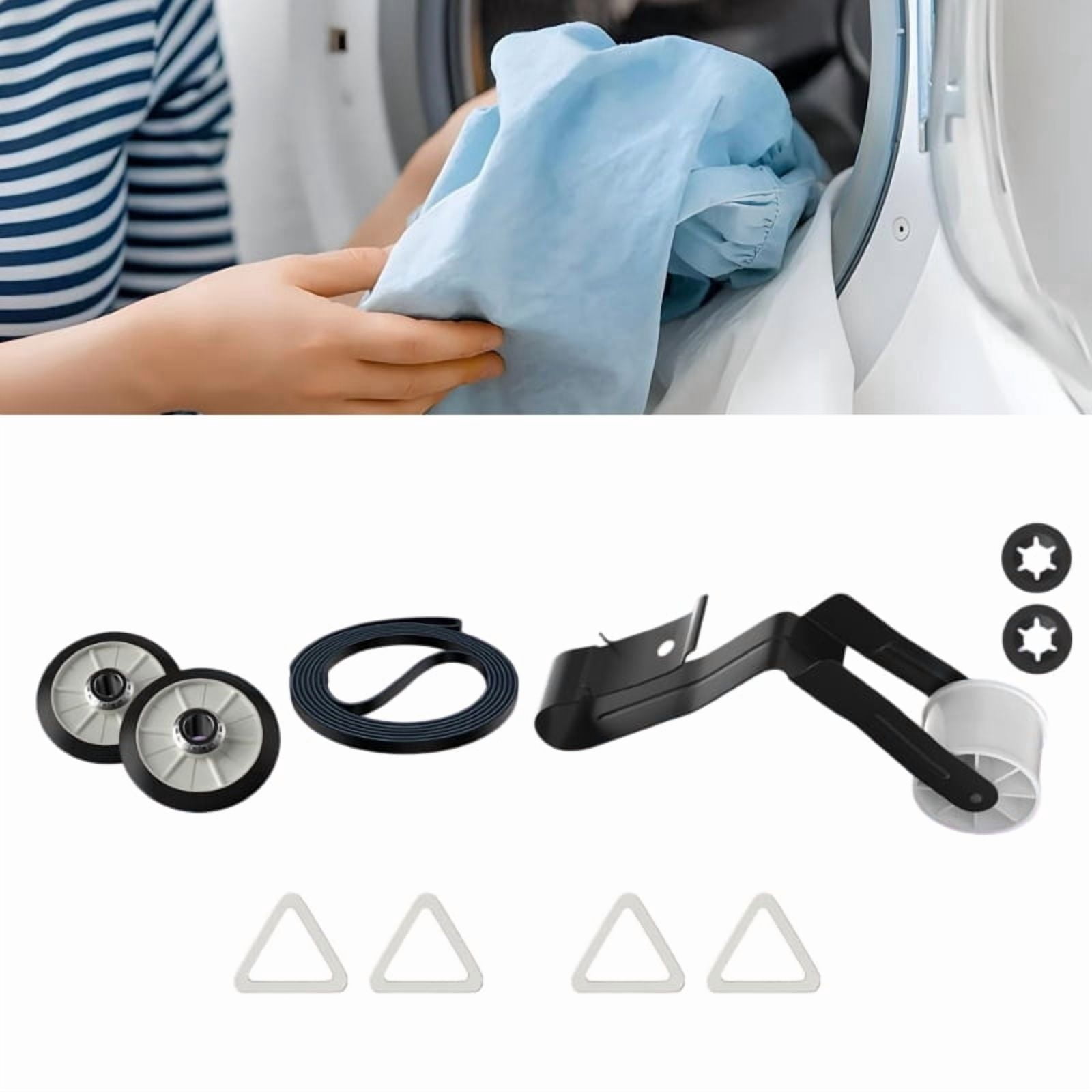 High Quality Dryer Repair Kit Includes Roller Pulley Belt for Common Issues