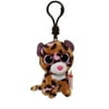 Patches Brown Leopard Boo Clip - Stuffed Animal by Ty (35008)