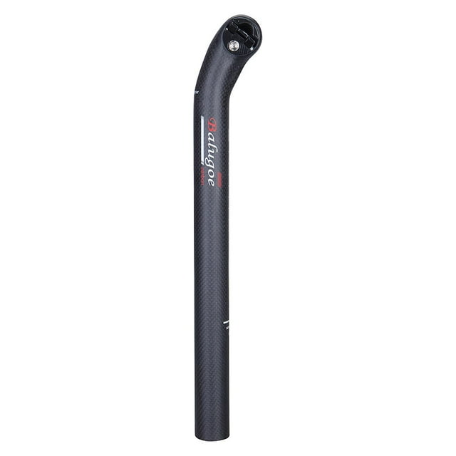 Balugoe Bike Carbon Post Corrosion Resistance Fit Seamlessly Cycling Parts Exquisite Workmanship Bike Saddle Seat Tube For Bicycle