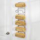 thumbnail image 3 of Soporte para toallas mDesign Hyde Collection, 6 niveles, acero cromado, 3 of 9