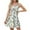Beige, variant on Summer Dress Women's Loose V Neck Sleeveless Geometric Fashion Print Mini Dress Pocket Dress Ladies Wrap Long Dress