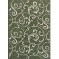 thumbnail image 2 of JONATHAN Y TUSCAN SUN 8 x 10 Area Rug, Maribel Traditional All-Over Scroll - Green/Cream, TSN205D-8, 2 of 5
