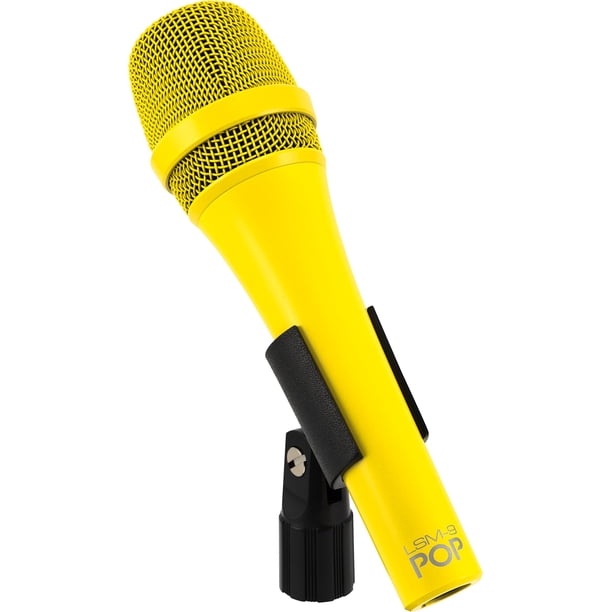 MXL LSM-9 POP Micrófono Vocal Dinámico - Amarillo