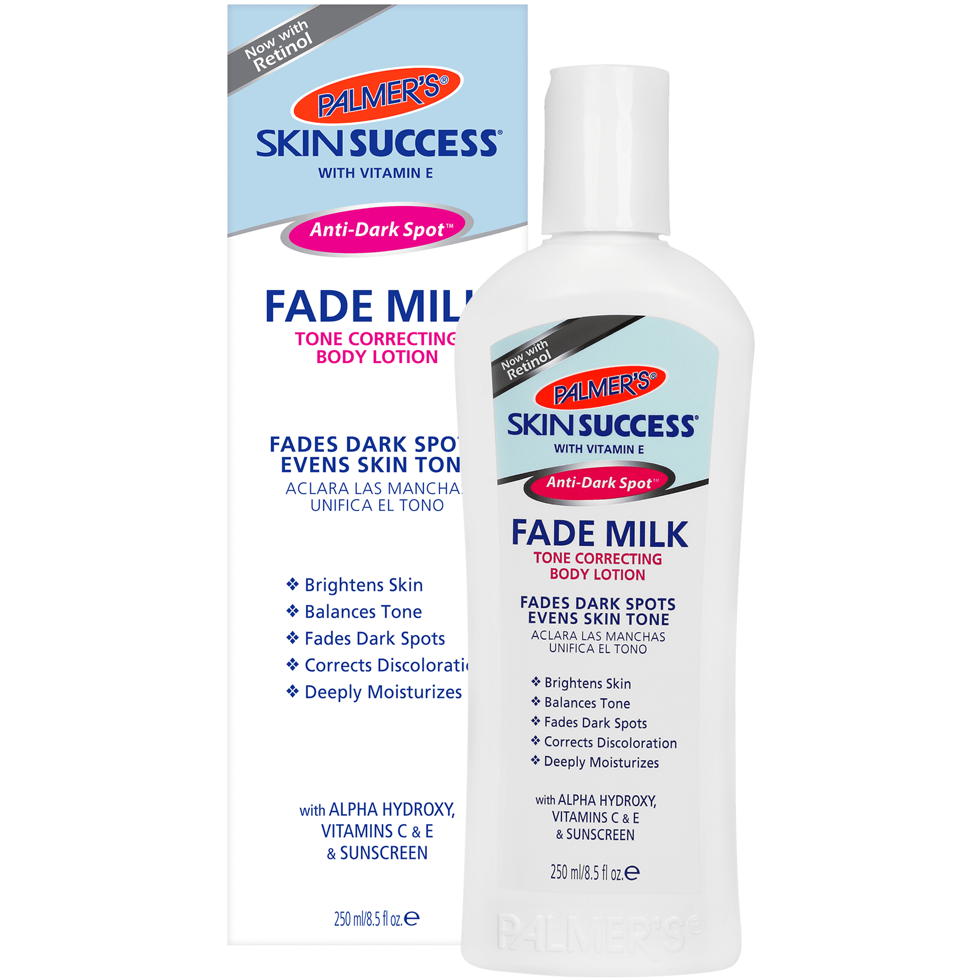 Palmer's Skin Success Anti-Dark Spot Fade Milk with Vitamin E is a dai...