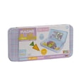 thumbnail image 2 of RMS MagneBuild 36 Piece Magnetic Tiles Travel Case Set Building Blocks – Bunny Themed (Includes Glitter Tiles), 2 of 4