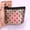 Lipstick Bag (01# Triangle Small Rice Net Black Love), variant on Make-up Wash Mesh Storage Bag Transparent Don't fade Storage Bag Convenient Carry-on Love Wash Bag