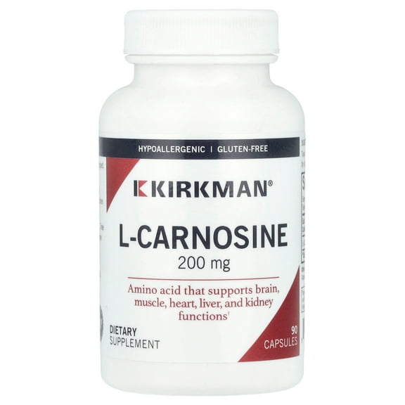 Kirkman Labs L-Carnosine, 200 mg, 90 Capsules