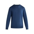thumbnail image 5 of George Men's and Big Men's Cotton Blend Crewneck Sweater, Lightweight, Sizes XS-3XL, 5 of 5