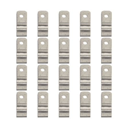 FESTFENDS RType Cable Clip 20Pcs 1In Metal