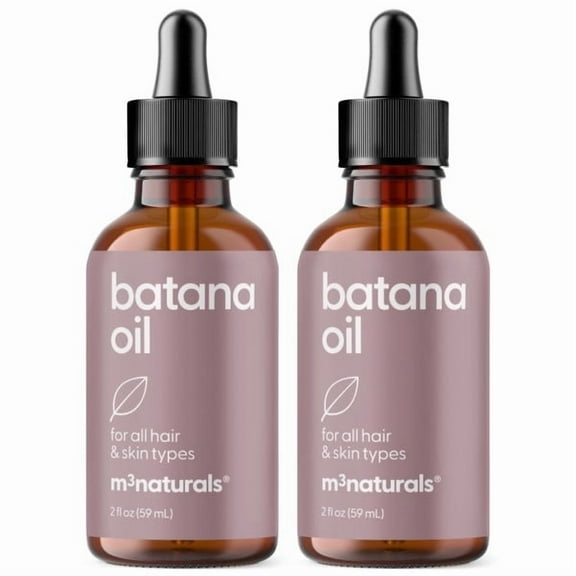 M3 Batana Hair Oil, 2 FL OZ, (2 Pack)