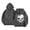 Dark Gray, variant on Womens Full Hooded Hoodies With Graphic Print Back Print Casual Hoodies With Pocket Relaxed Fit Outdoor Edgy Street Style Pullover