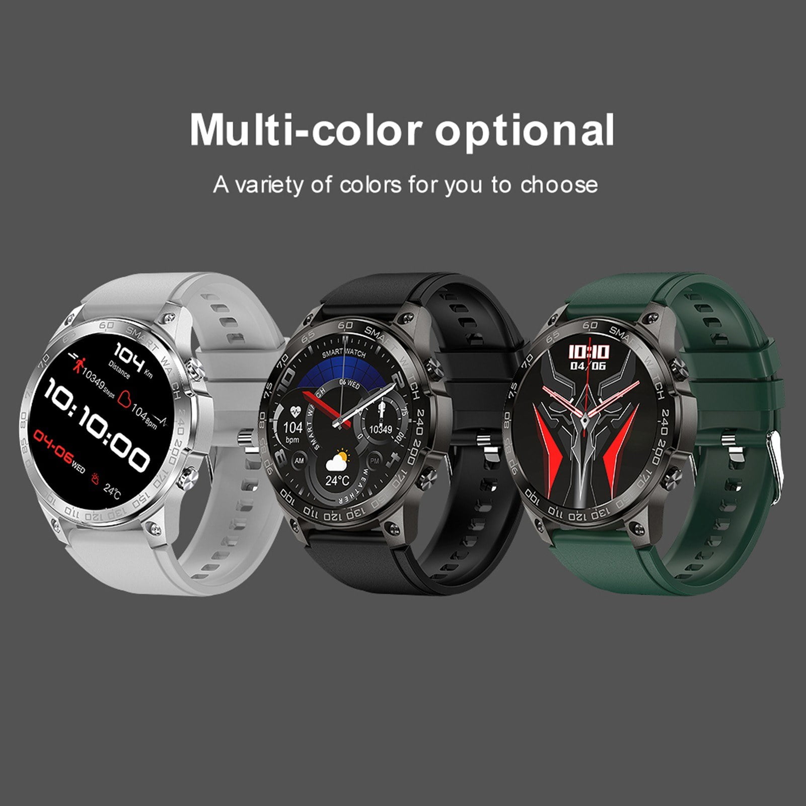 DM50 Smartwatch 1.43 Inch HD Touchscreen IP68 Waterproof Fitness Tracker