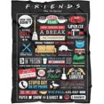thumbnail image 2 of Friends Blanket Fleece Throw Blanket,Soft Warmer Flannel Blanket,Double-Layer Printed Blanket for Couch,Bedding,Sofa,Living Room and Camping 50"X40", 2 of 6
