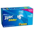 thumbnail image 6 of Ziploc Slider Freezer Bags, Quart, 64 ct, 6 of 7