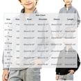 thumbnail image 3 of Enjoytime Quarter Zip Boys Sweatshirts Long Sleeve Pullover Top Kids Casual Fleece Fall Fashion Clothing 3-15Years, 3 of 7