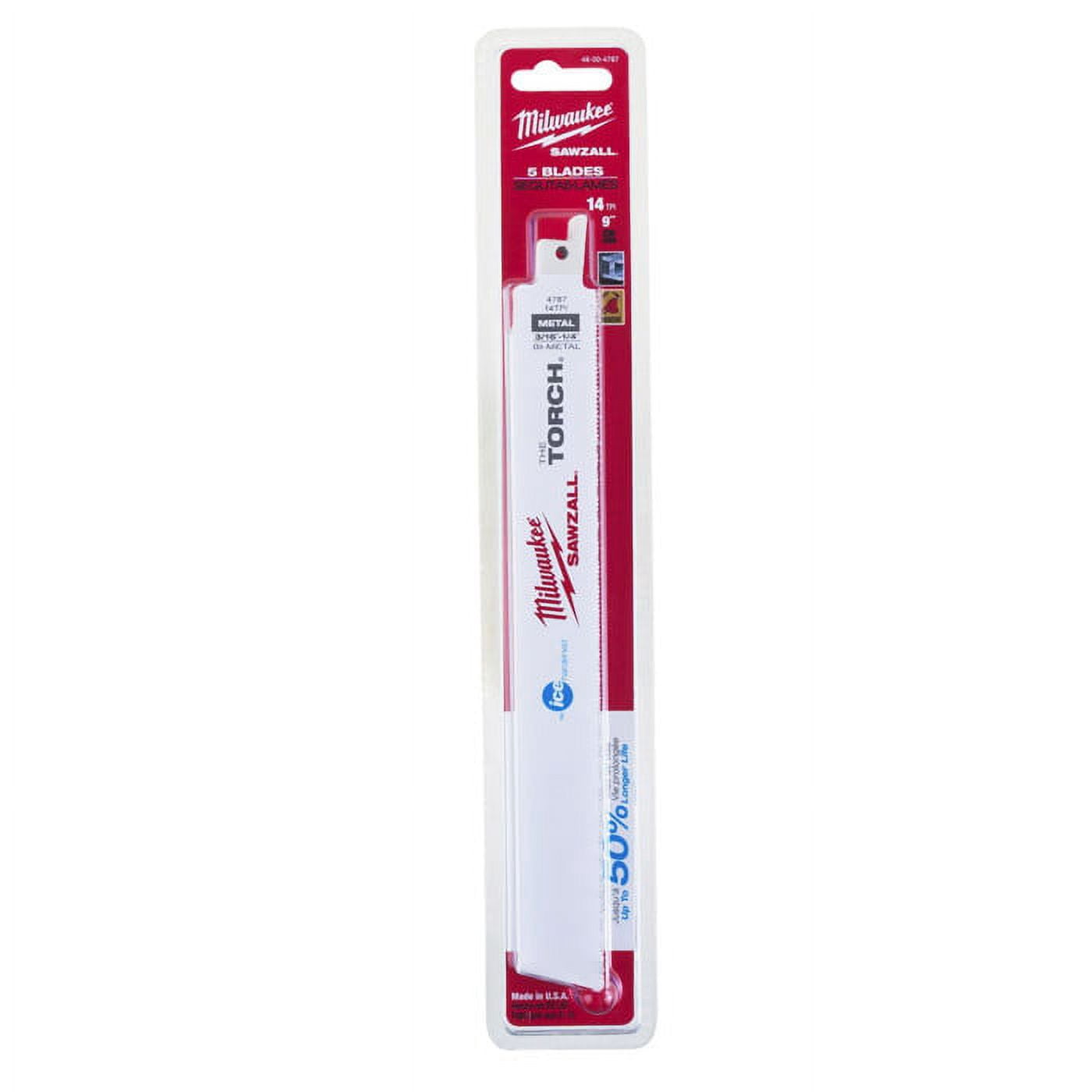 Milwaukee 48-00-4787 - Torch Ice Hardened Sawzall Blades